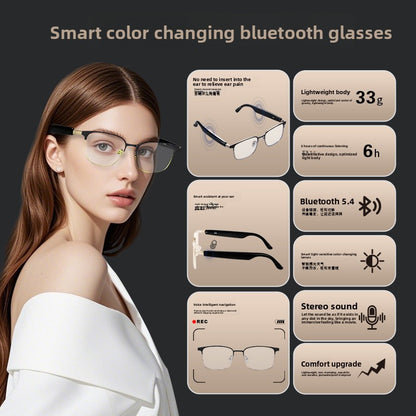 AI Translation Bluetooth Smart Glasses