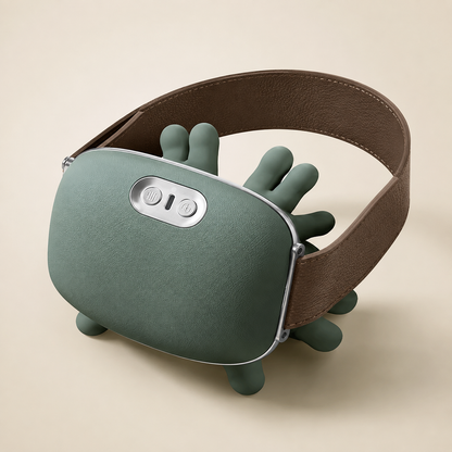 Wireless Shoulder Neck Massager with Heat Therapy