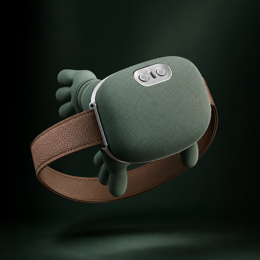 Wireless Shoulder Neck Massager with Heat Therapy